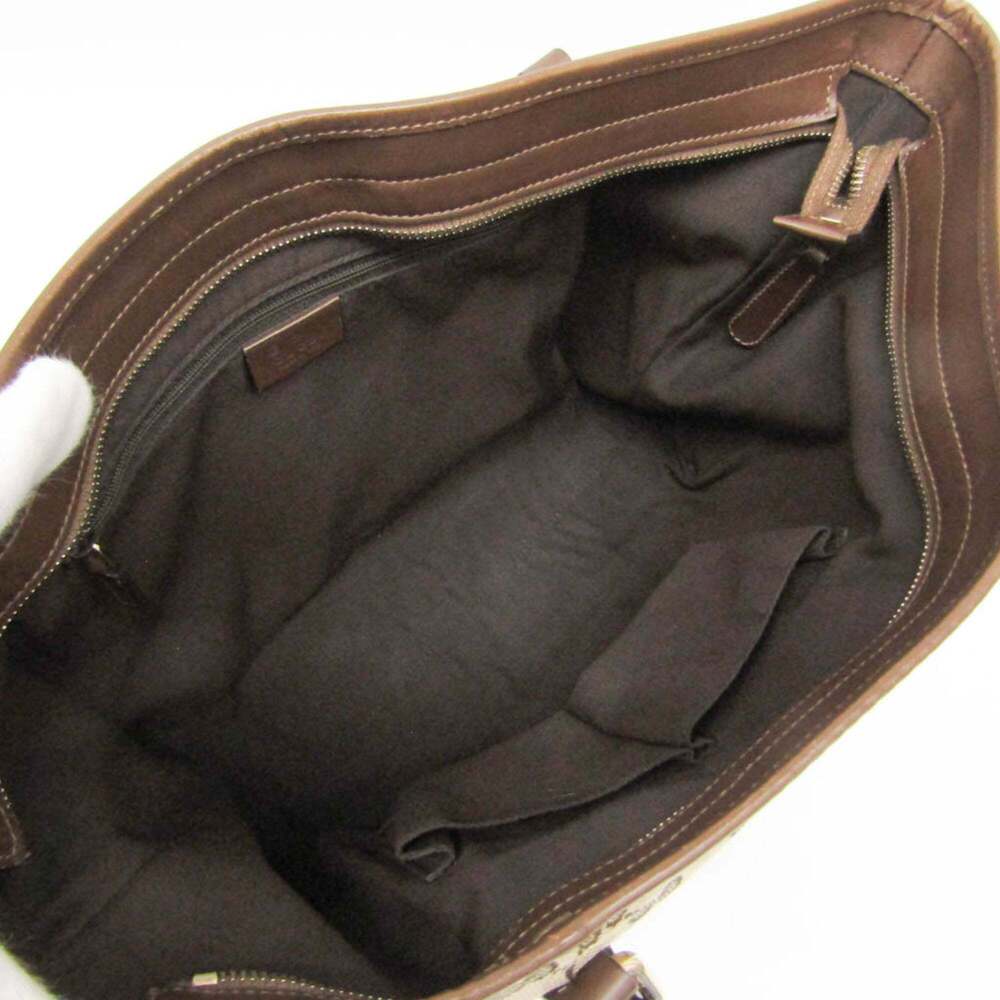 GUCCI Brown Leather Shoulder Bag - Picture 4 of 16